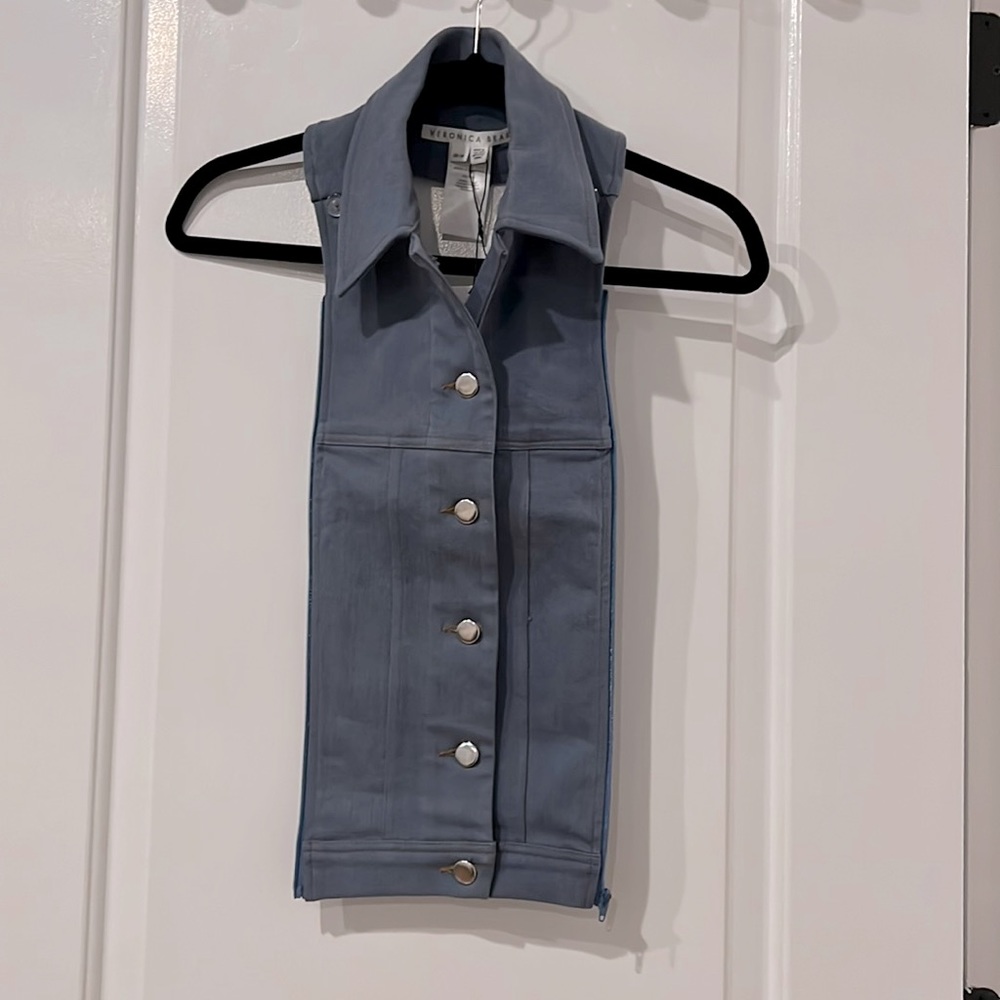 Veronica Beard Slate Dickey Coronet Blue NWT